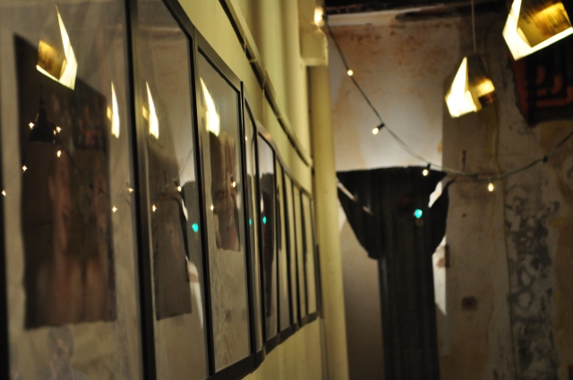 Scorcio della mostra "disconnessioni" di Filippo Ferretti. Modena 11-12 Gennaio 2014